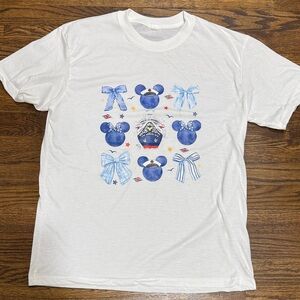 Disney Cruise Mickey Minnie Bow Tee